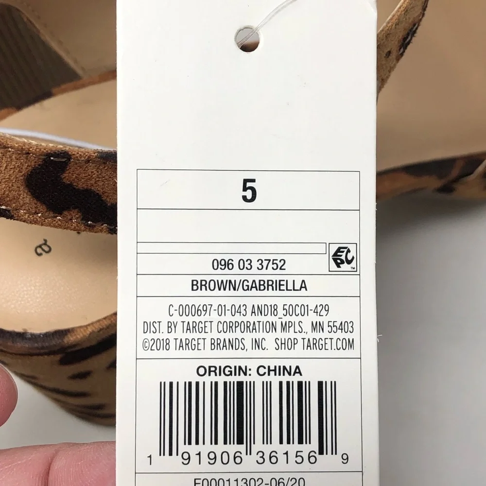 A New Day Gabriella Animal Print Platform Heels - Picture 8 of 8